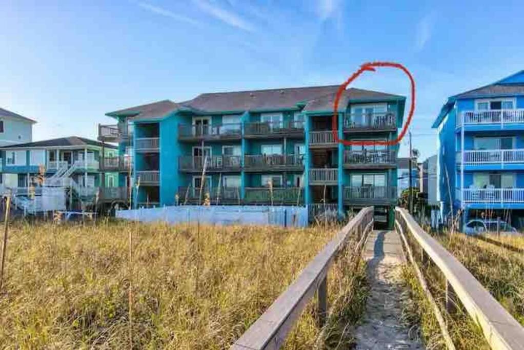 Living The Dream On The Beach! Carolina Beach Eksteriør bilde